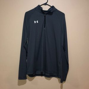 Large Under Armour Quarter Zip pullover sweatshirt